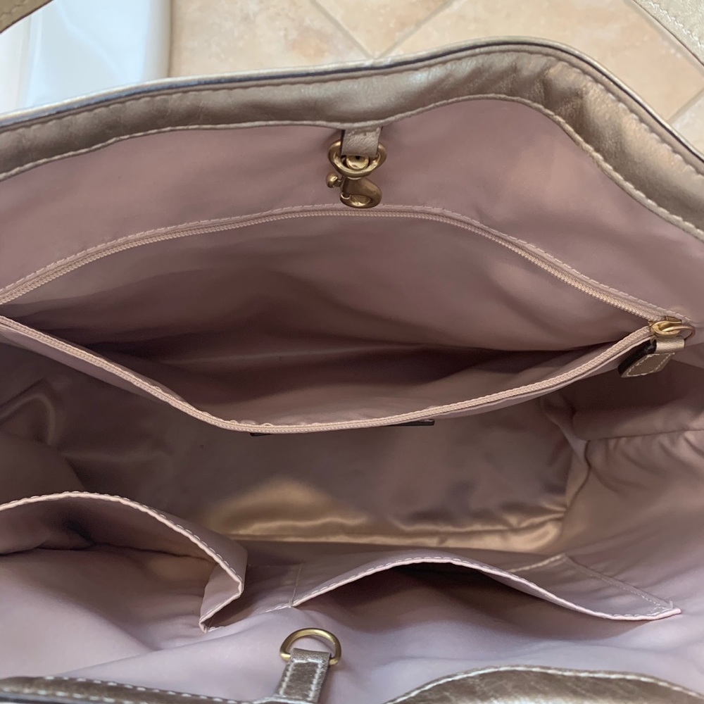 Coach Sun and Starfish Limited Edition Gold Tote - Picture 4 of 4